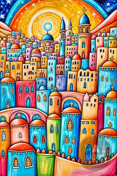 Bethlehem Cityscape V