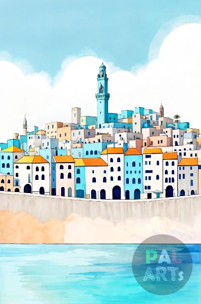 Jaffa Cityscape I
