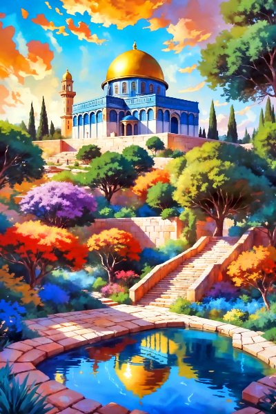 Jerusalem Dome of the Rock V