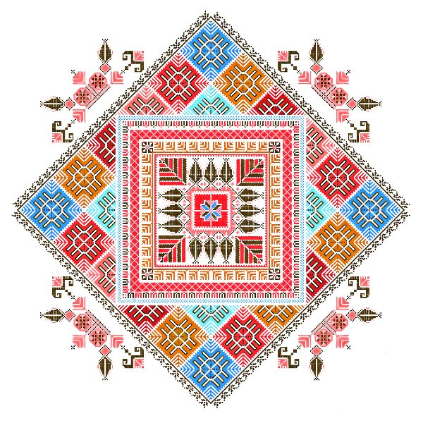 Palestinian Embroidery Design I