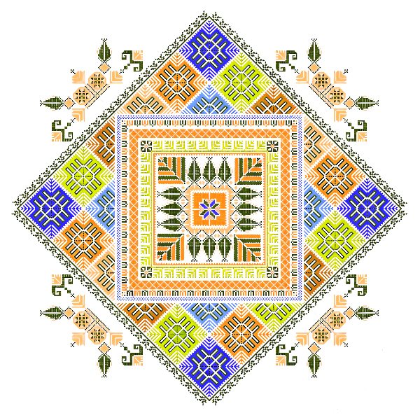 Palestinian Embroidery Design IV