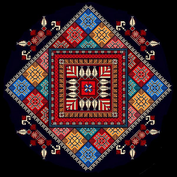 Palestinian Embroidery Design V