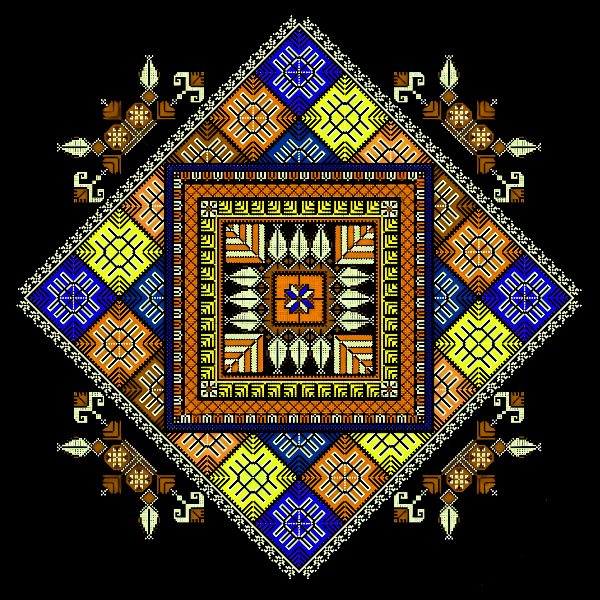 Palestinian Embroidery Design VI