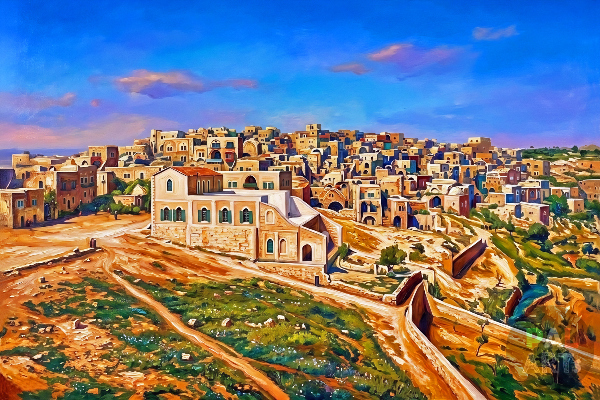 Bethlehem Cityscape VI