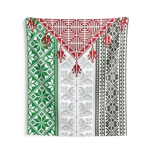 Palestine Flag I Indoor Wall Tapestry