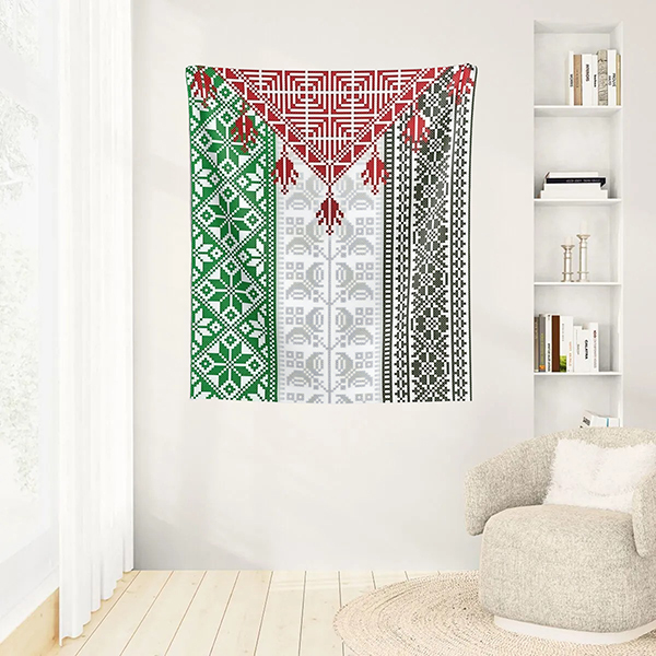 Palestine Flag I Indoor Wall Tapestry