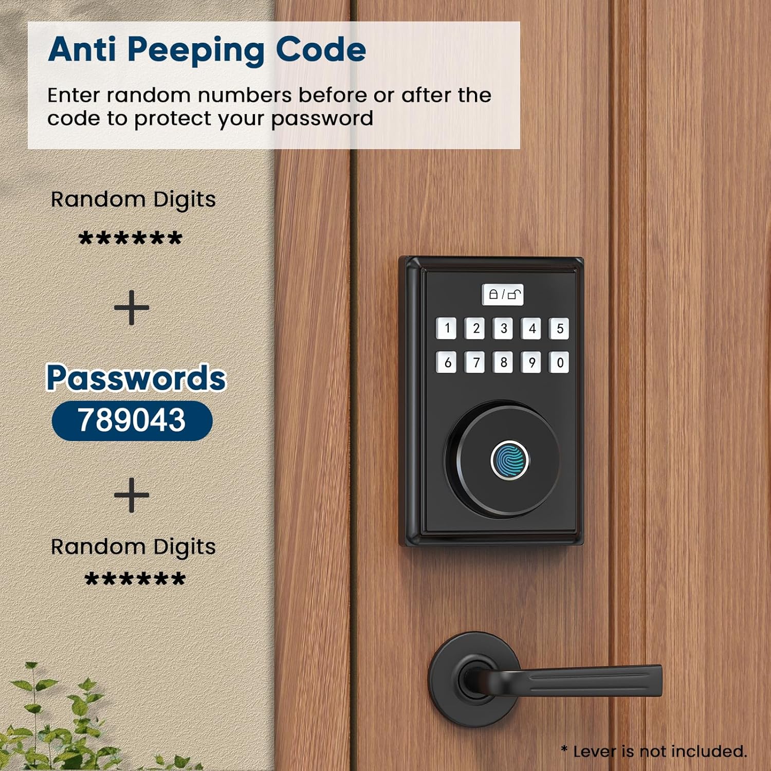 Deadbolt Lock with Electronic Keypad