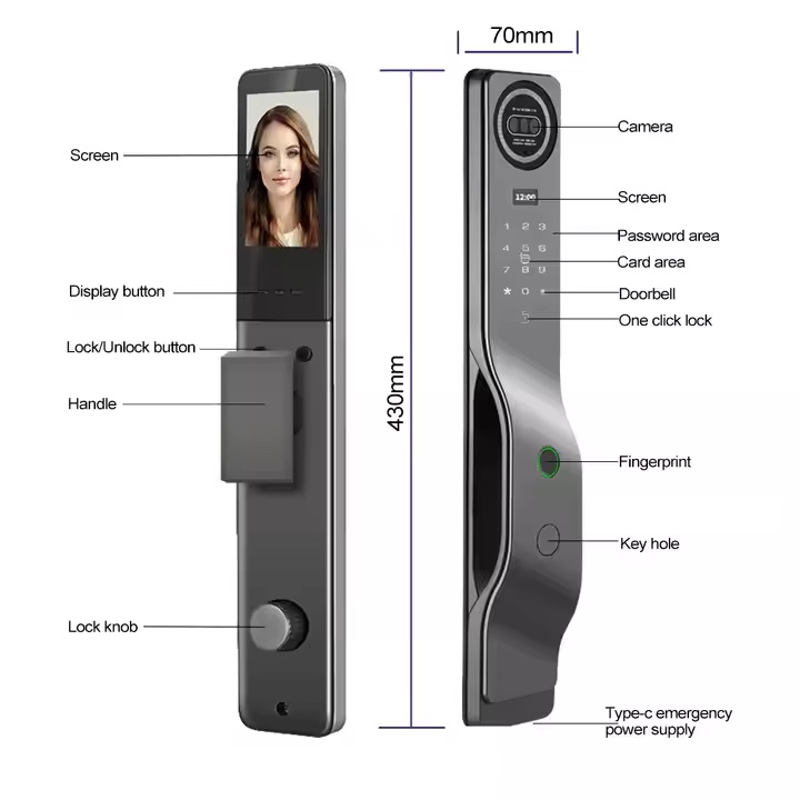 Smart Door Lock with Face ID
