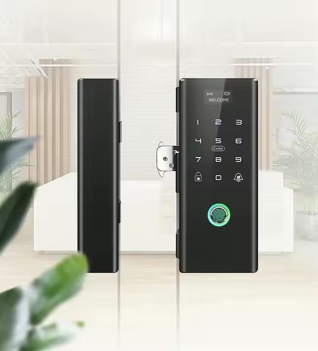 Smart Digital Glass Lock with Finger Print