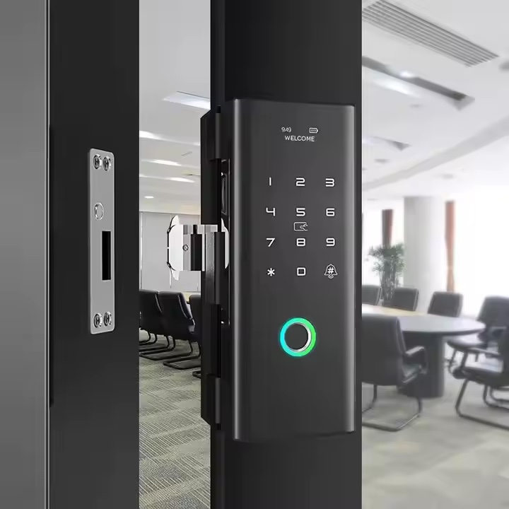Smart Digital Glass Lock with Finger Print