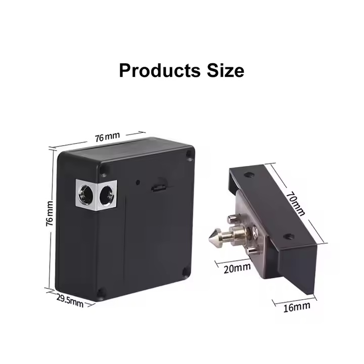 Hidden Cabinet Lock Invisible