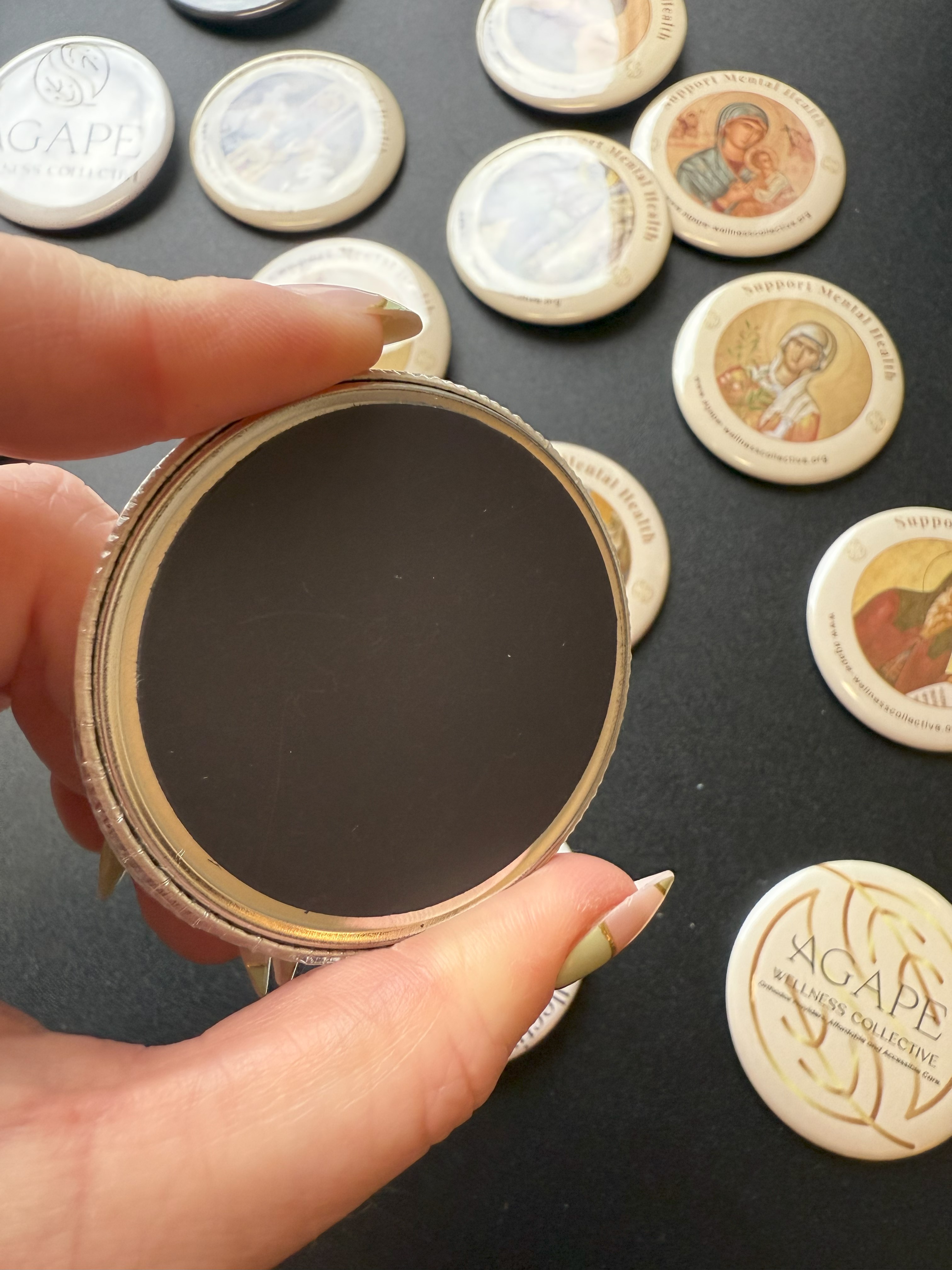Support Mental Health Icon Buttons & Magnets