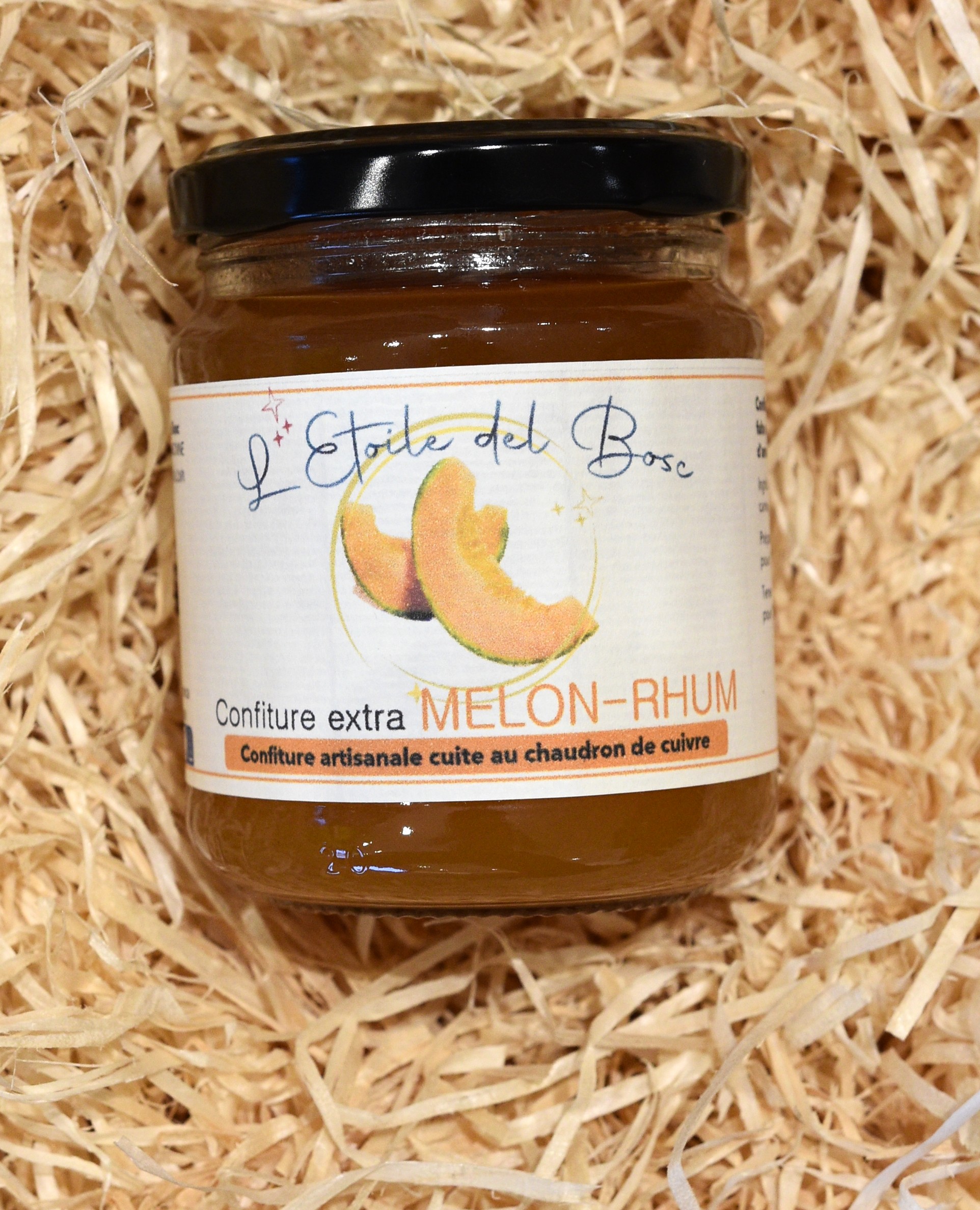 Confiture de melon rhum