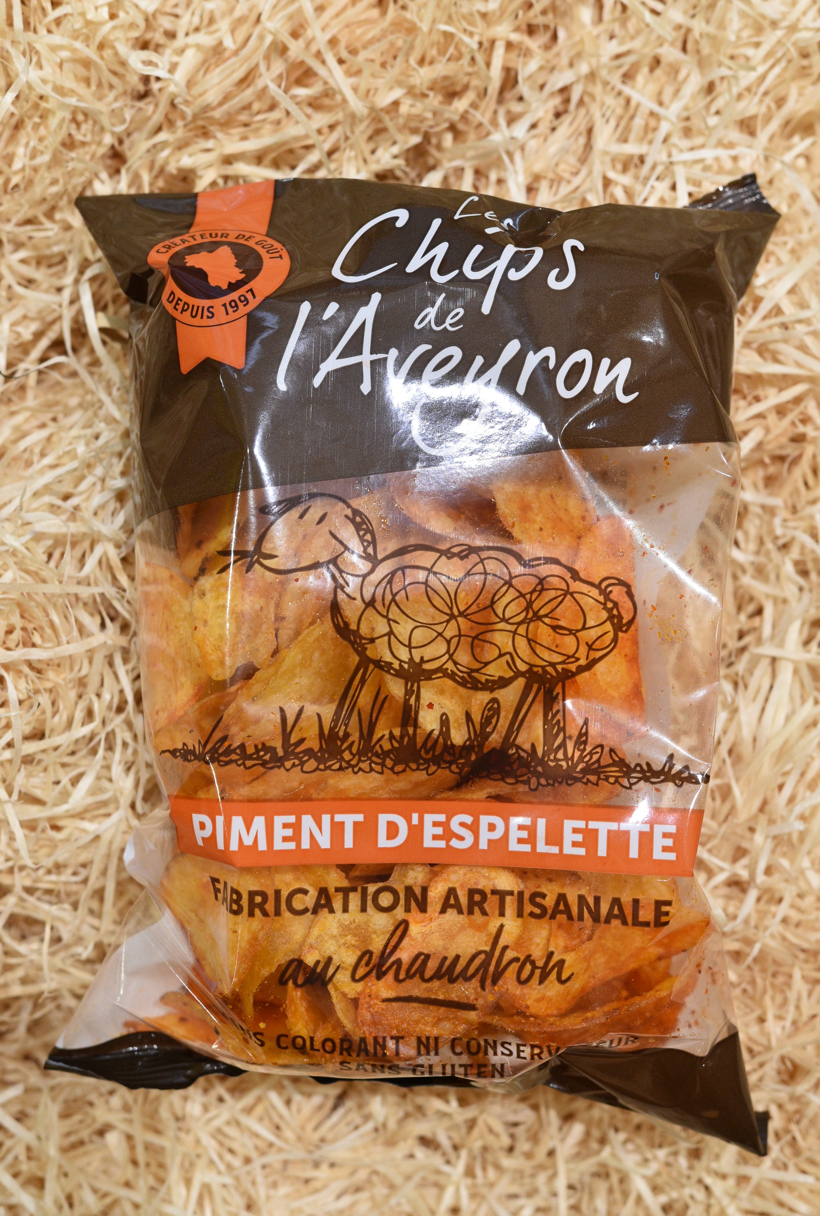 chips piments d'espeletes