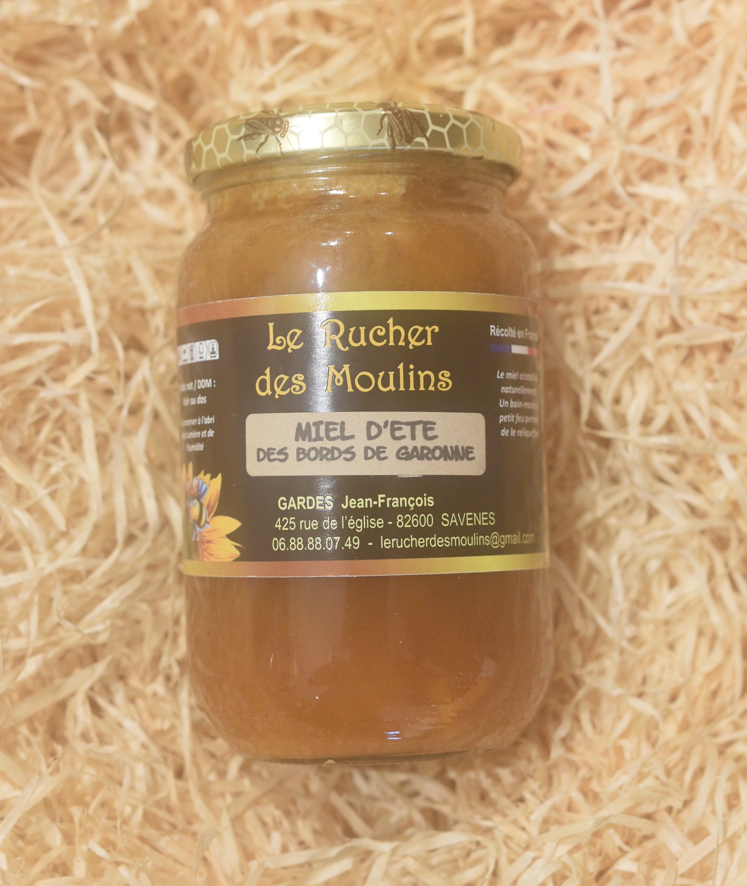 Miel été des bords de Garonne