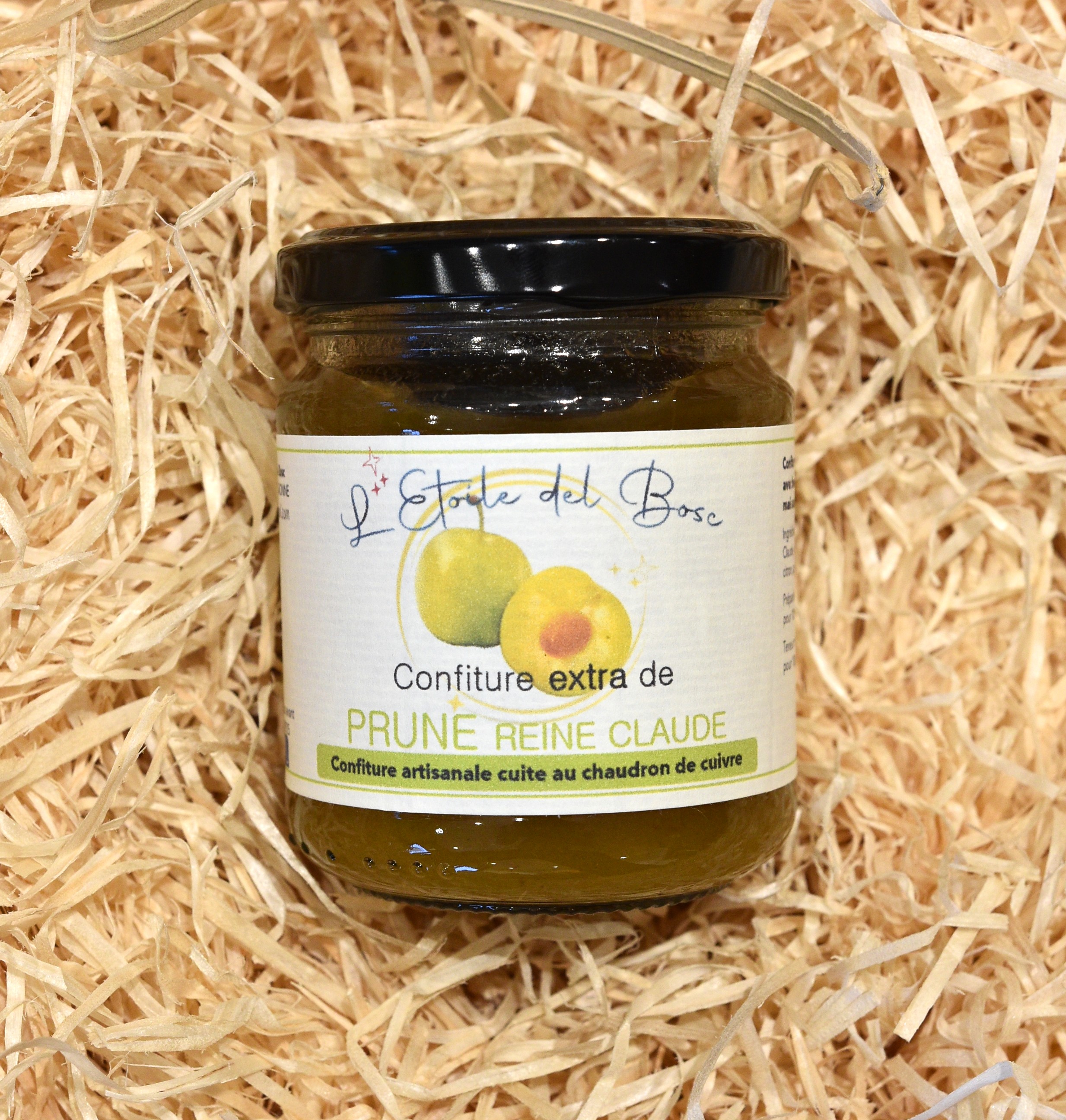 Confiture de prunes reines claudes