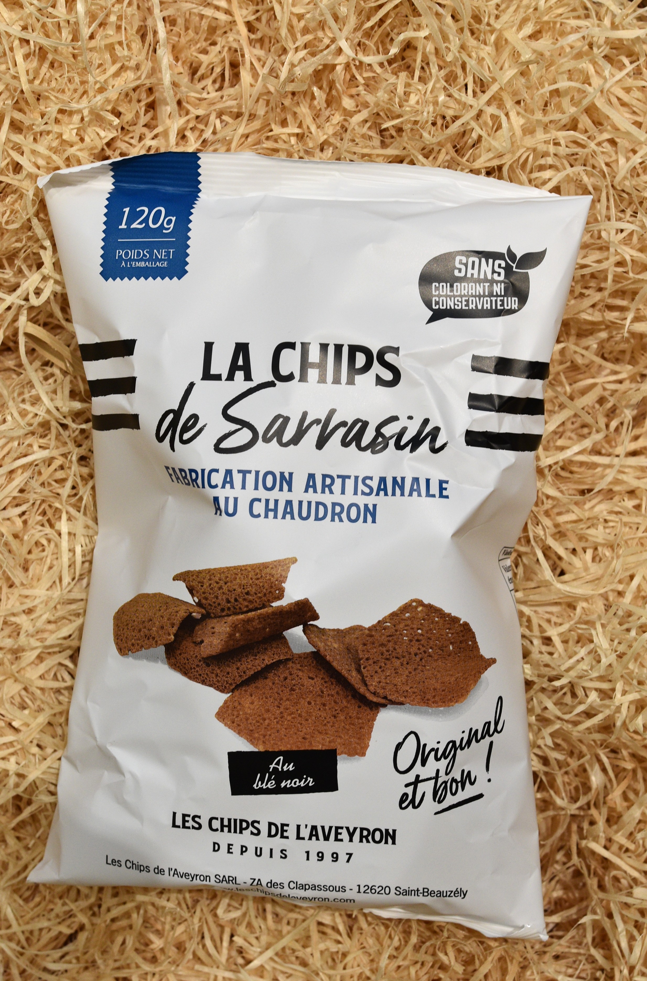 chips de sarrasin 