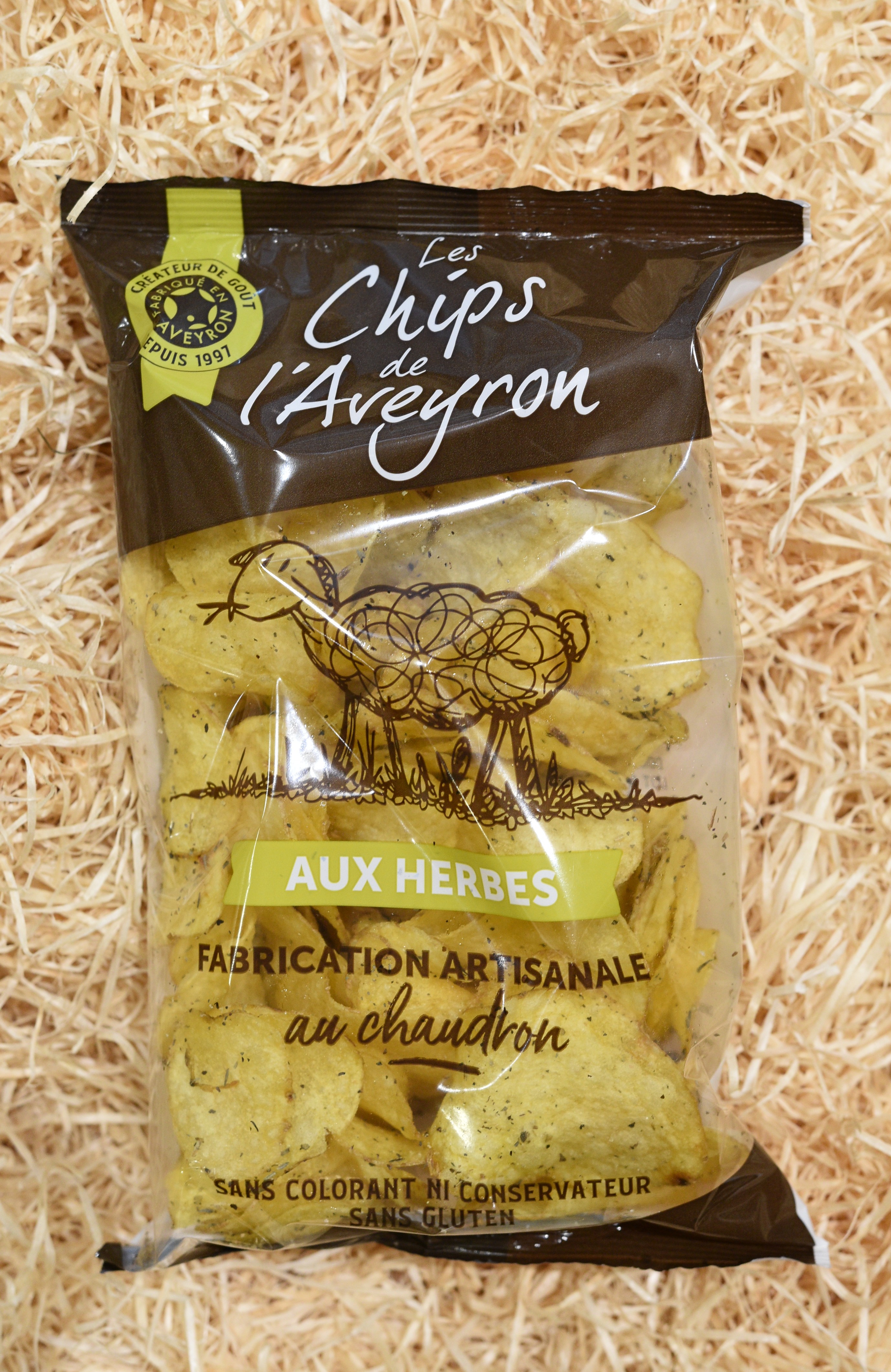 chips aux herbes