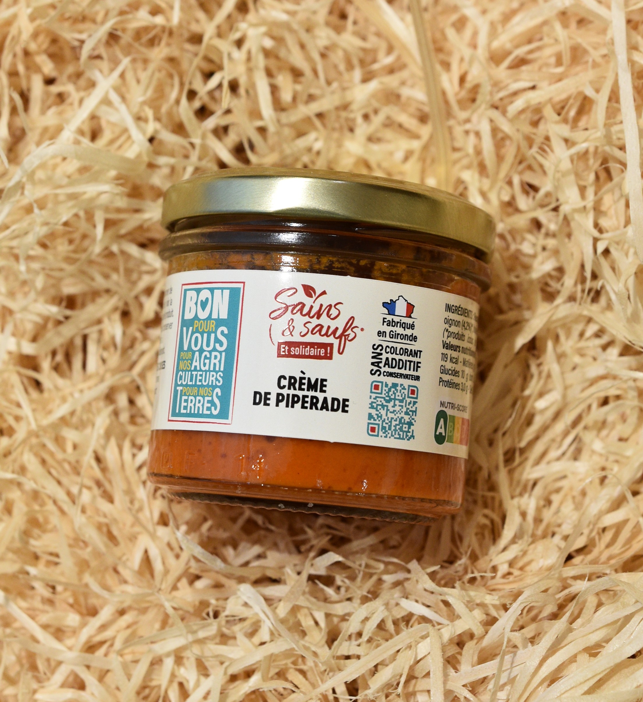 petit tartinable crème de piperade