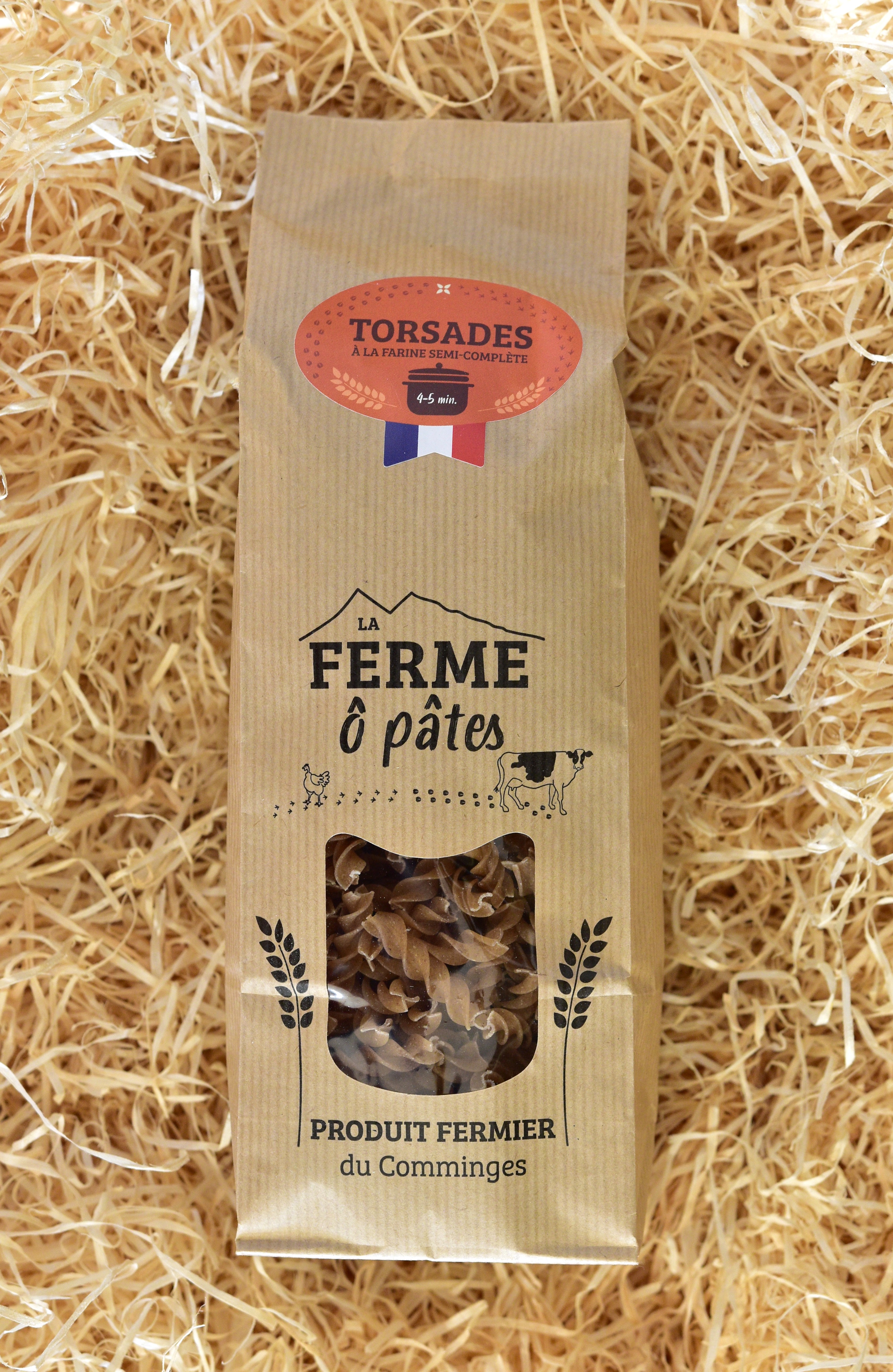 torsades semi-complètes