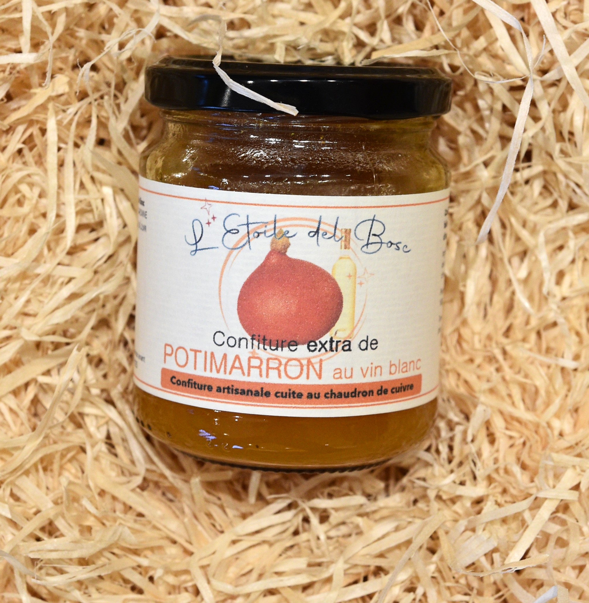 Confiture de potimarron au vin blanc