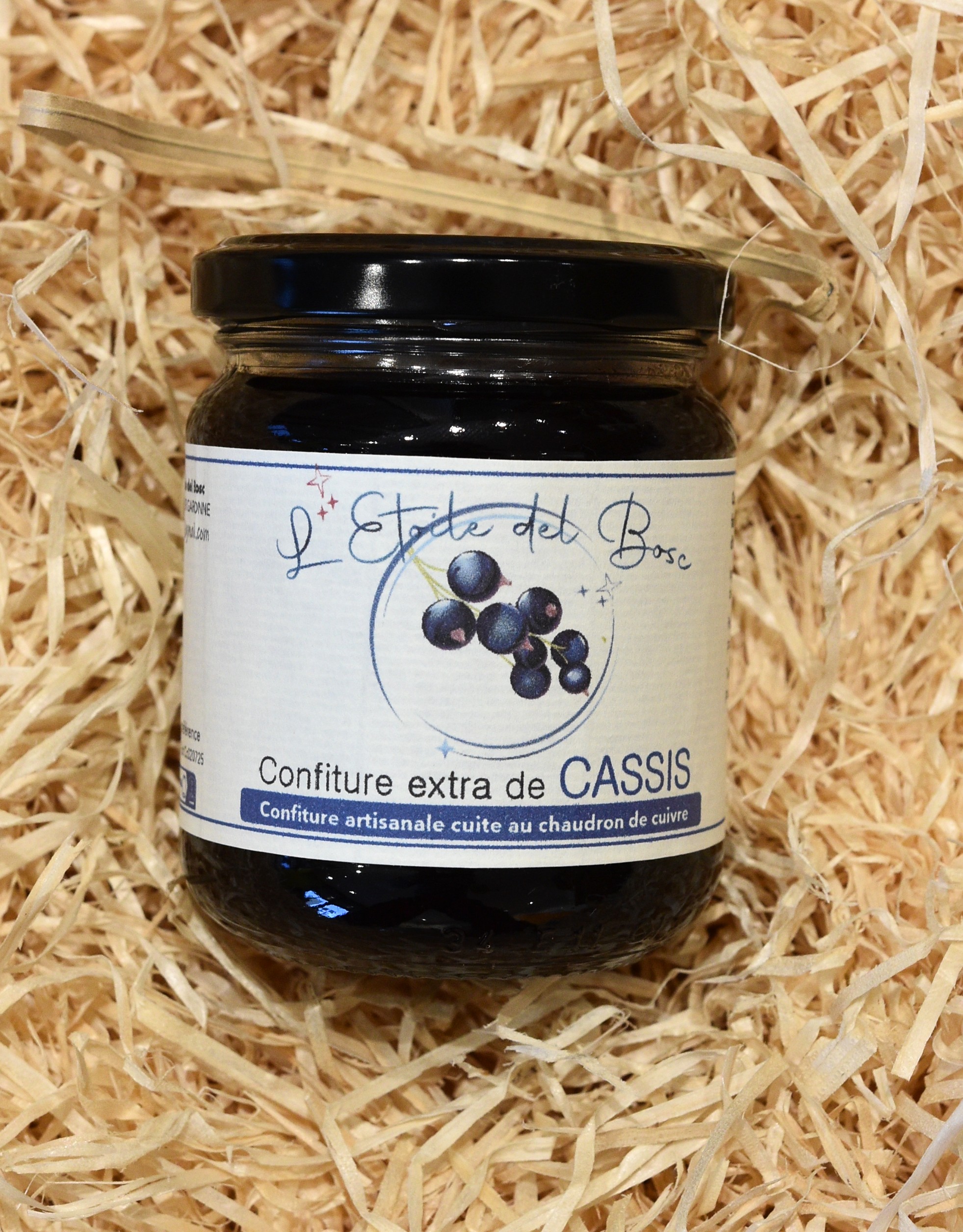 Confiture extra de cassis