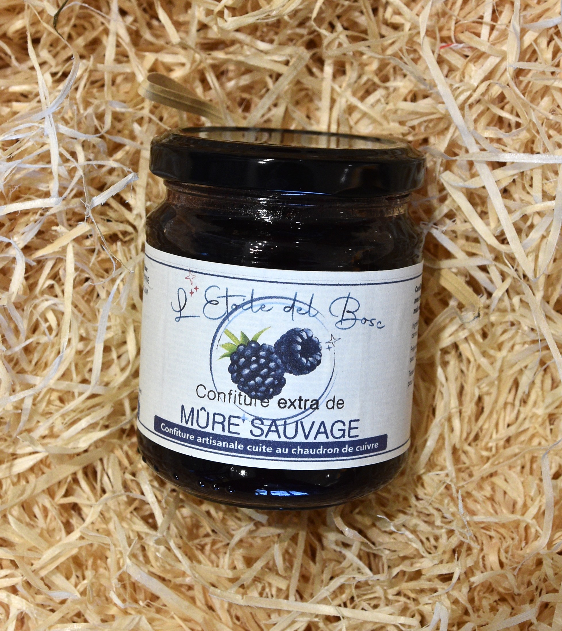 Confiture de mûrs sauvages