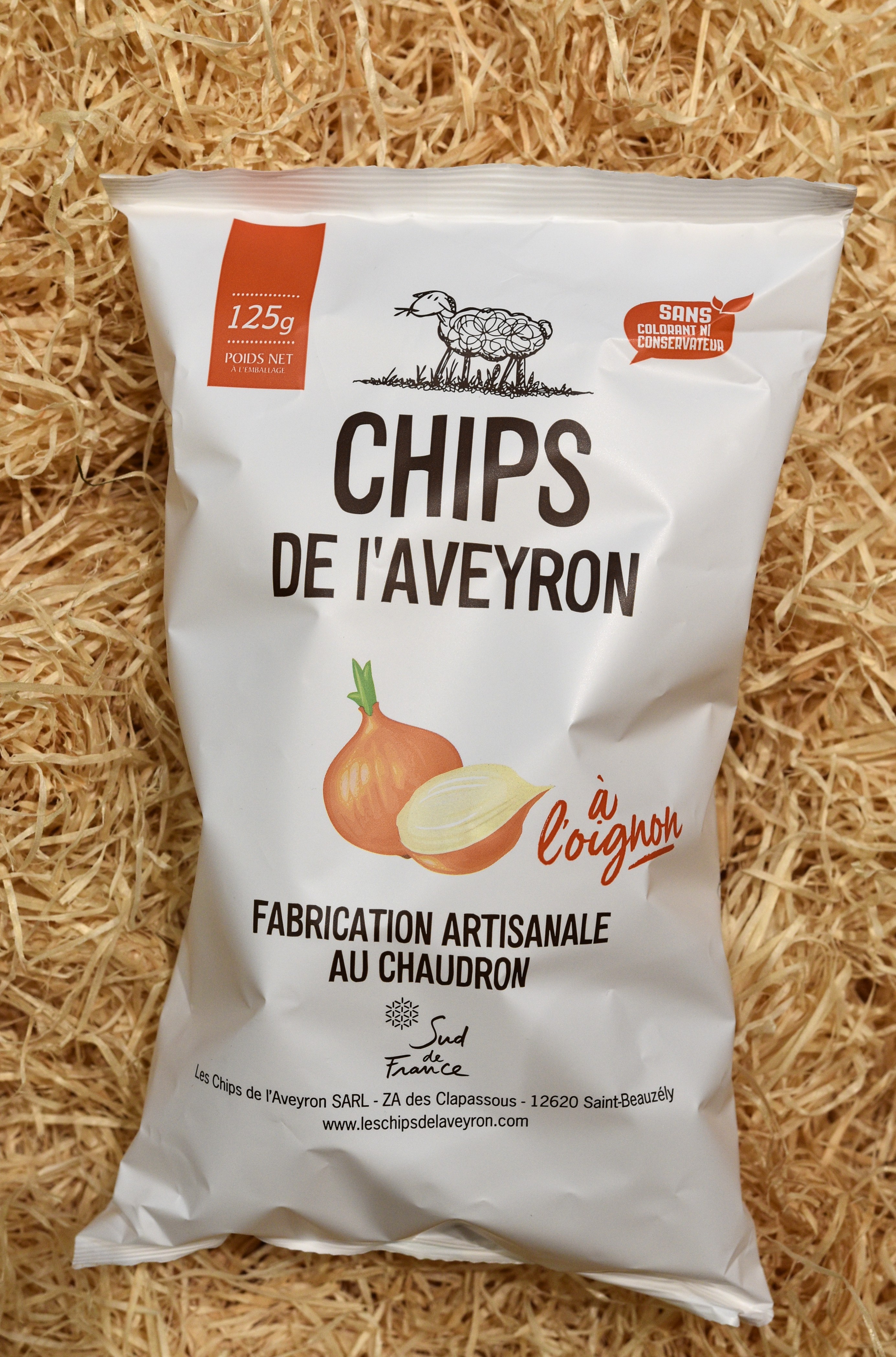 chips aux oignons