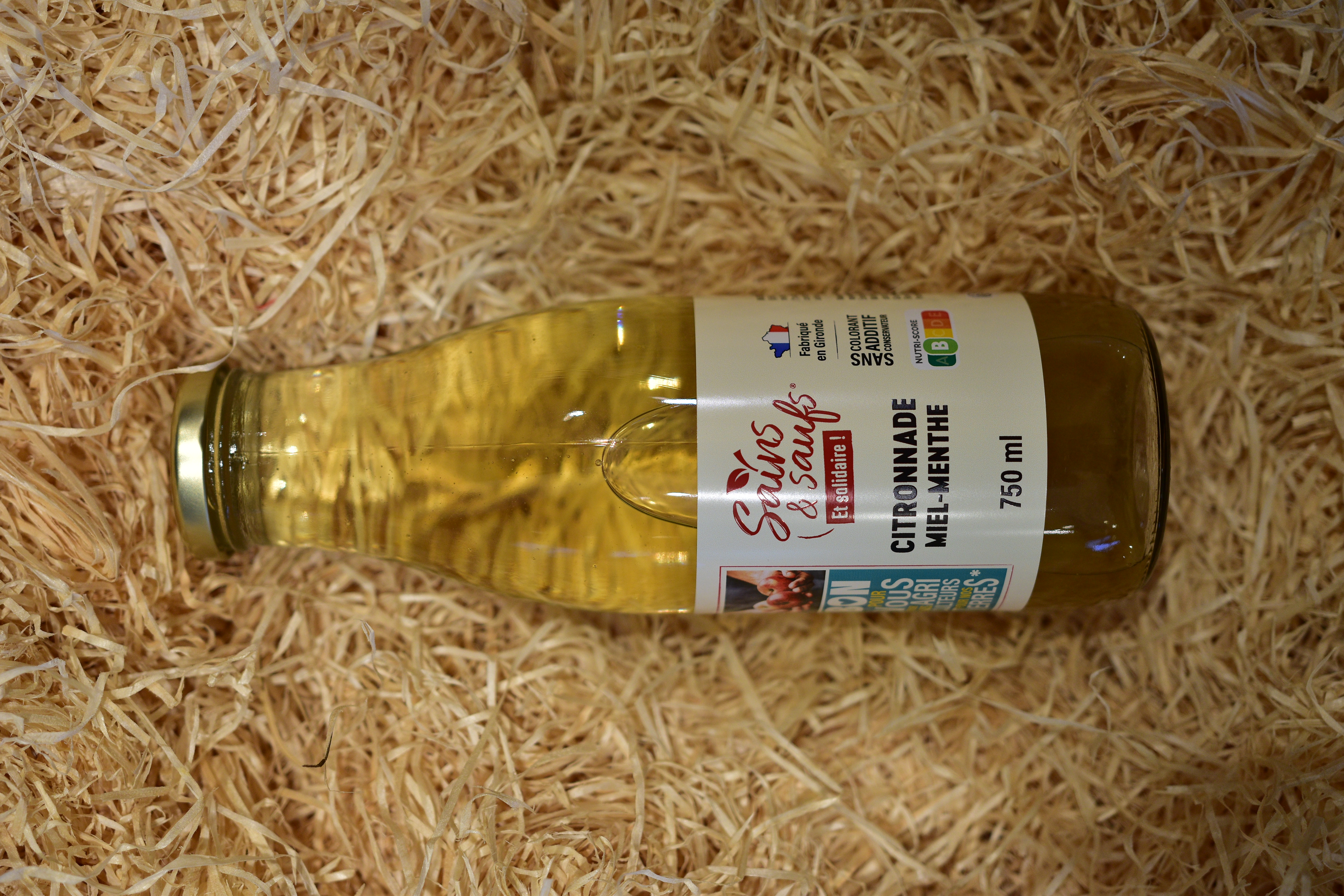 Citronnade miel menthe