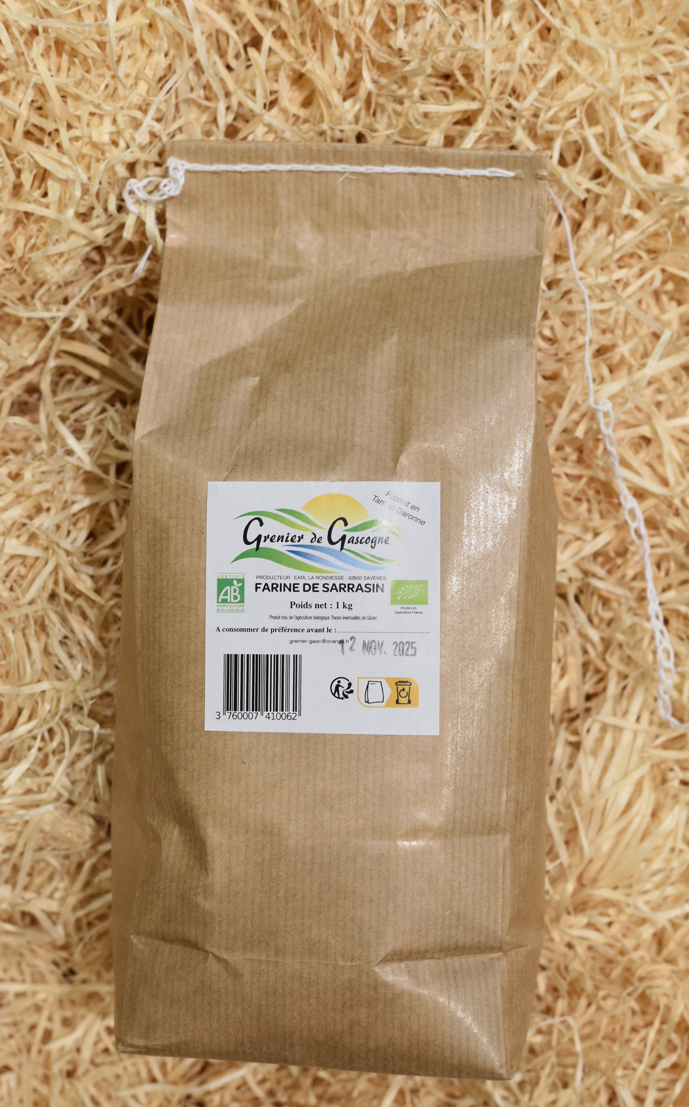 Farine bio de sarrasin