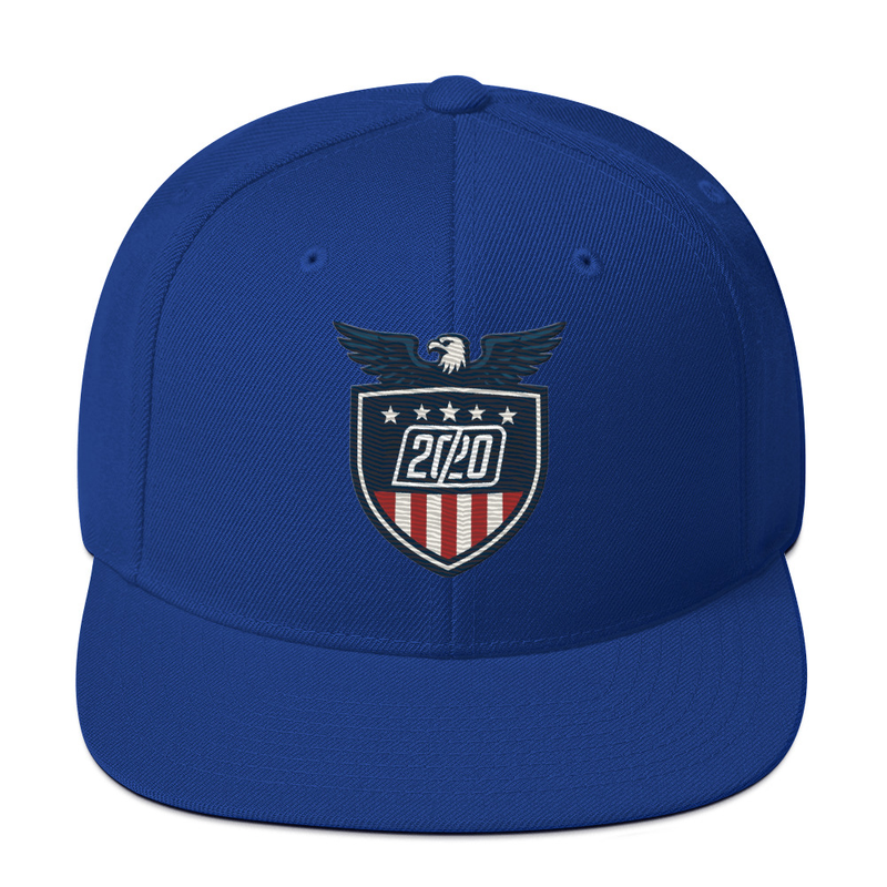 20/20 American Eagle Snapback Hat