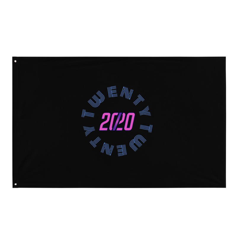 Twenty Twenty Circle Flag