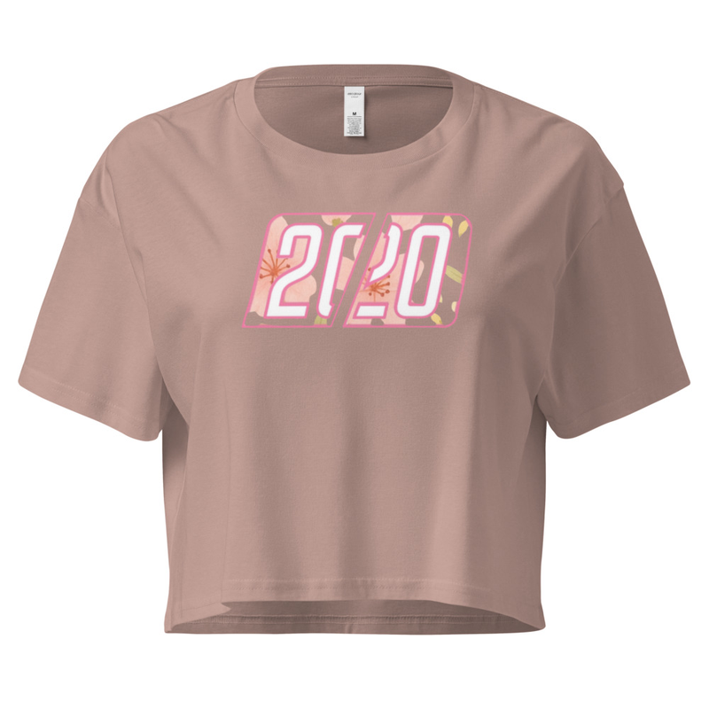 20/20 Flower Emblem Women’s Crop Top