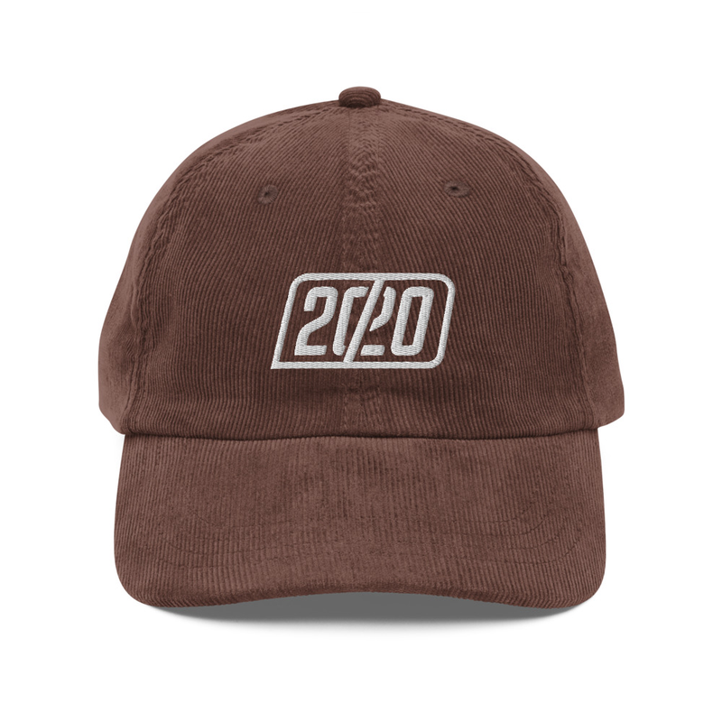20/20 Emblem Vintage Corduroy Cap