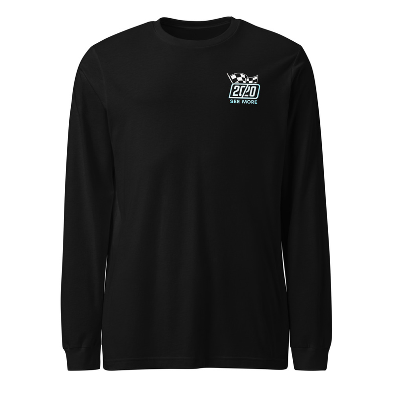 20/20 Checkered Flag Unisex Long Sleeve Tee