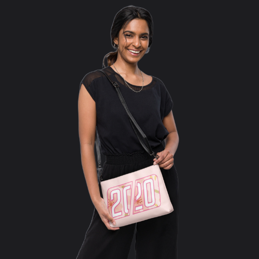 20/20 Flower Emblem Purse