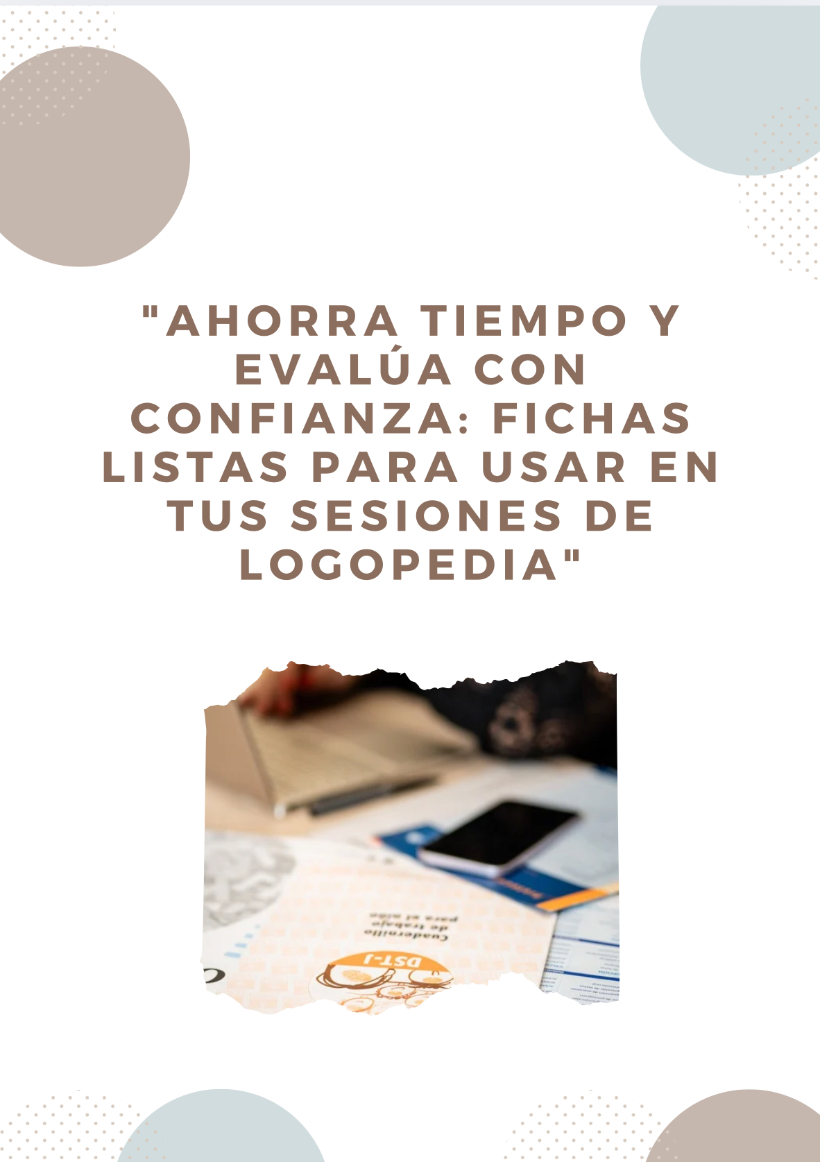 Cuadernillo de los test de logopedia