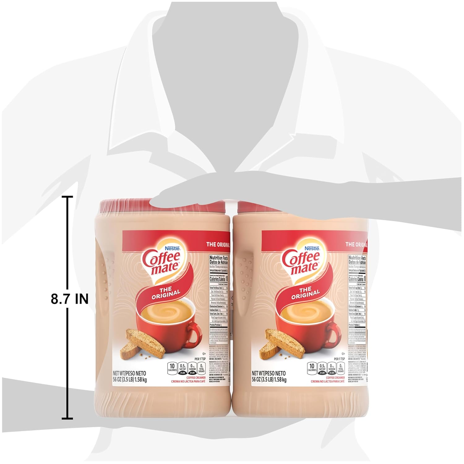 2 boites Nestlé Coffee-Mate The Original