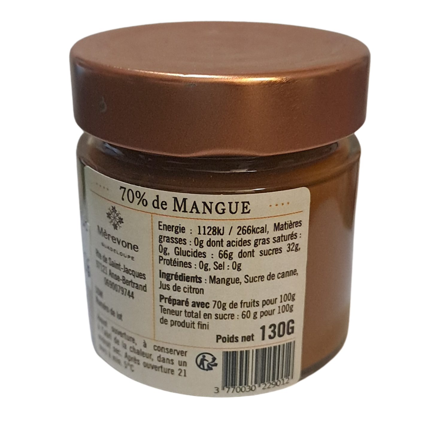 Confiture Extra de Guadeloupe