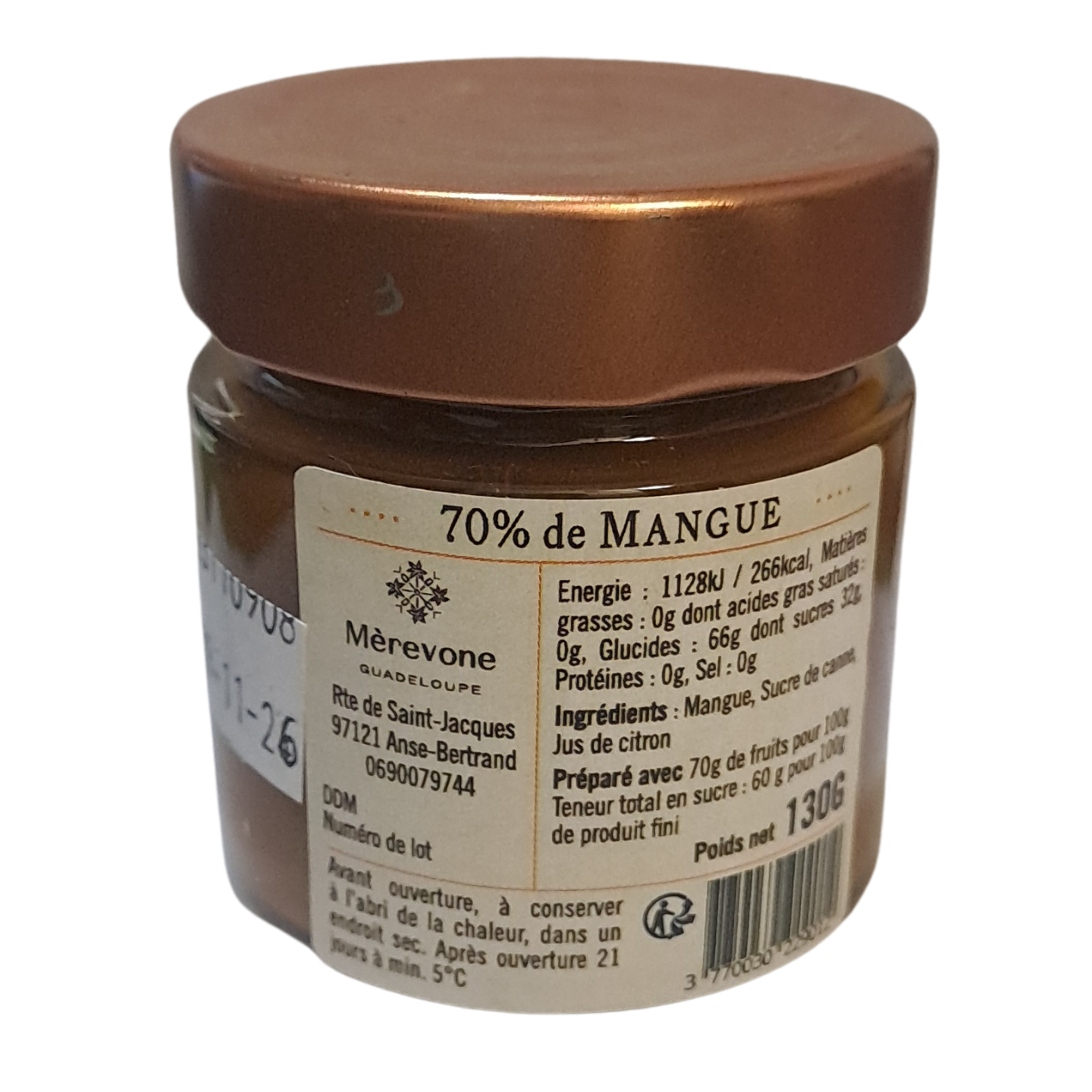 Confiture Extra de Guadeloupe