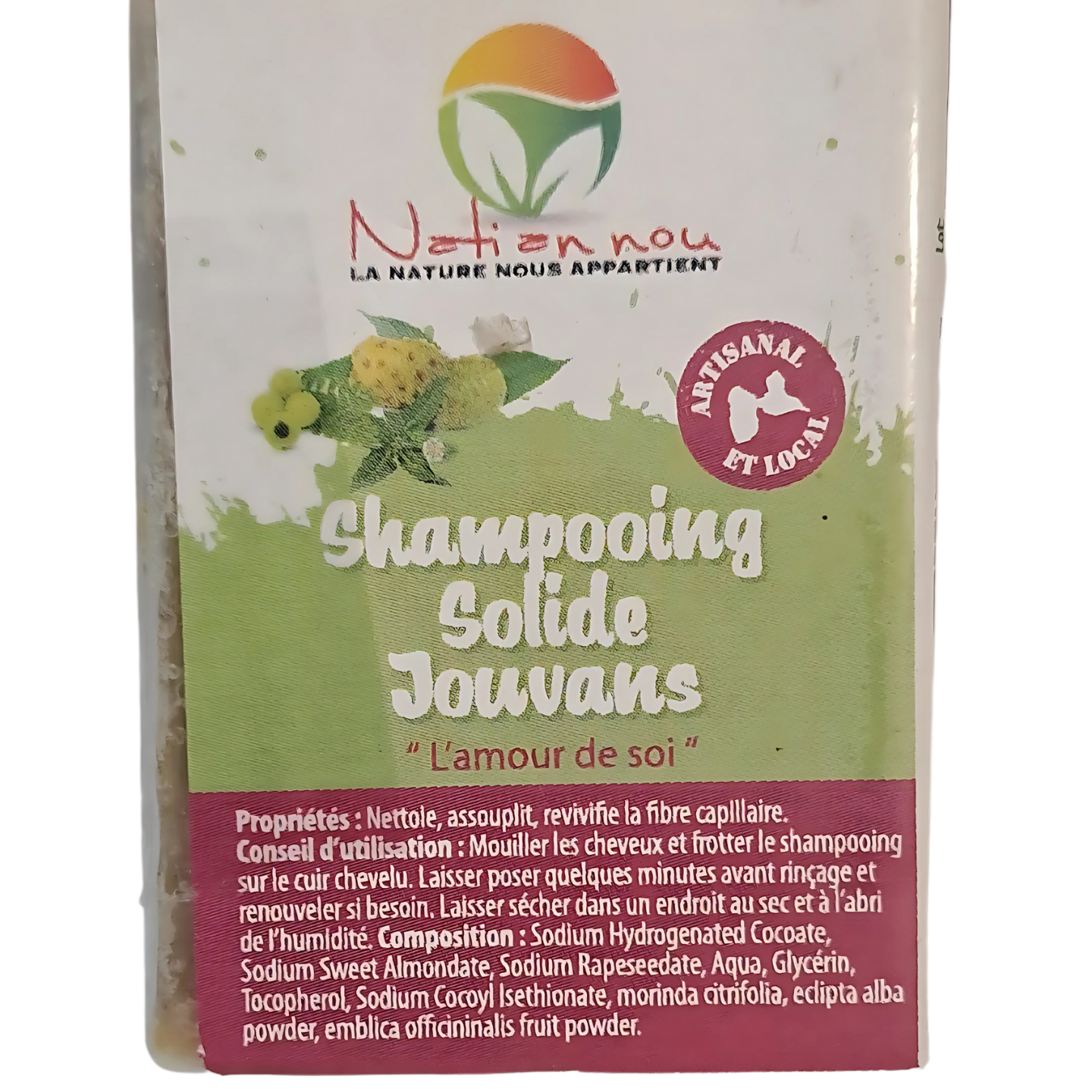 Shampooing Solide Jouvens
