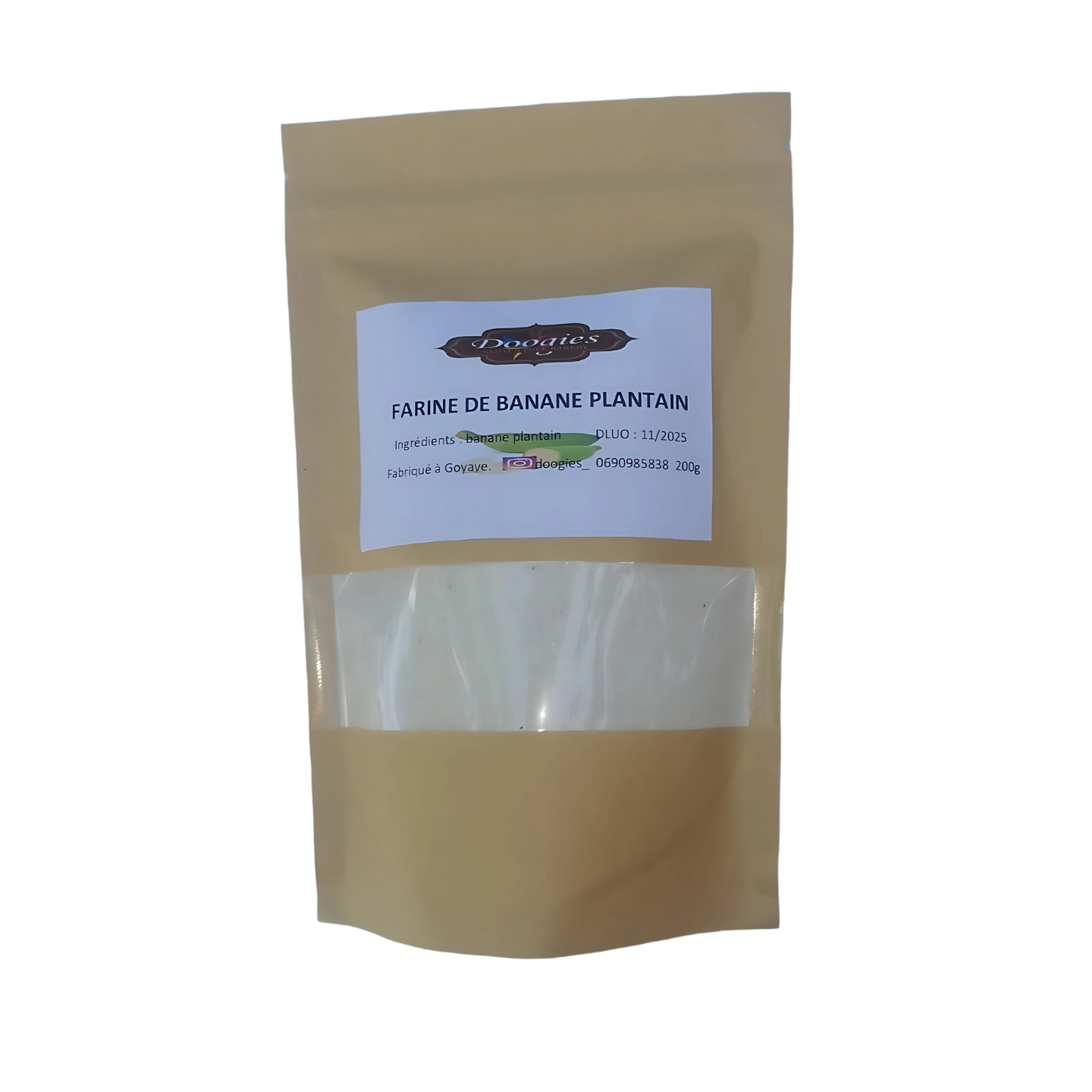 Farine de banane plantain