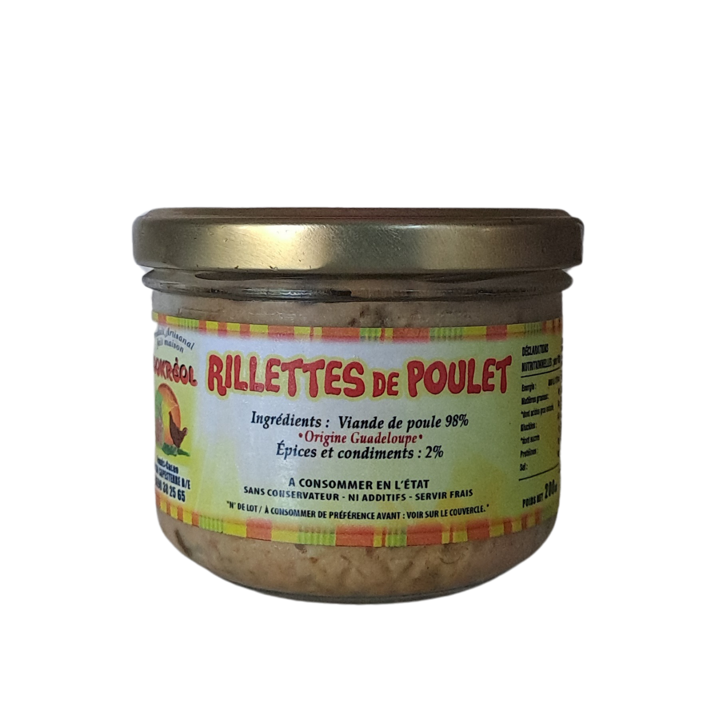Rillettes de poulet