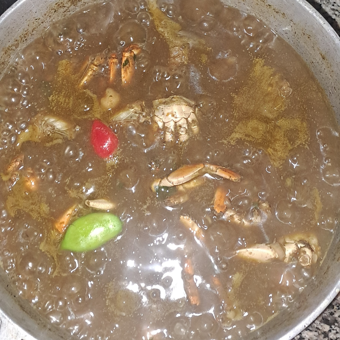 Donmbré au crabe