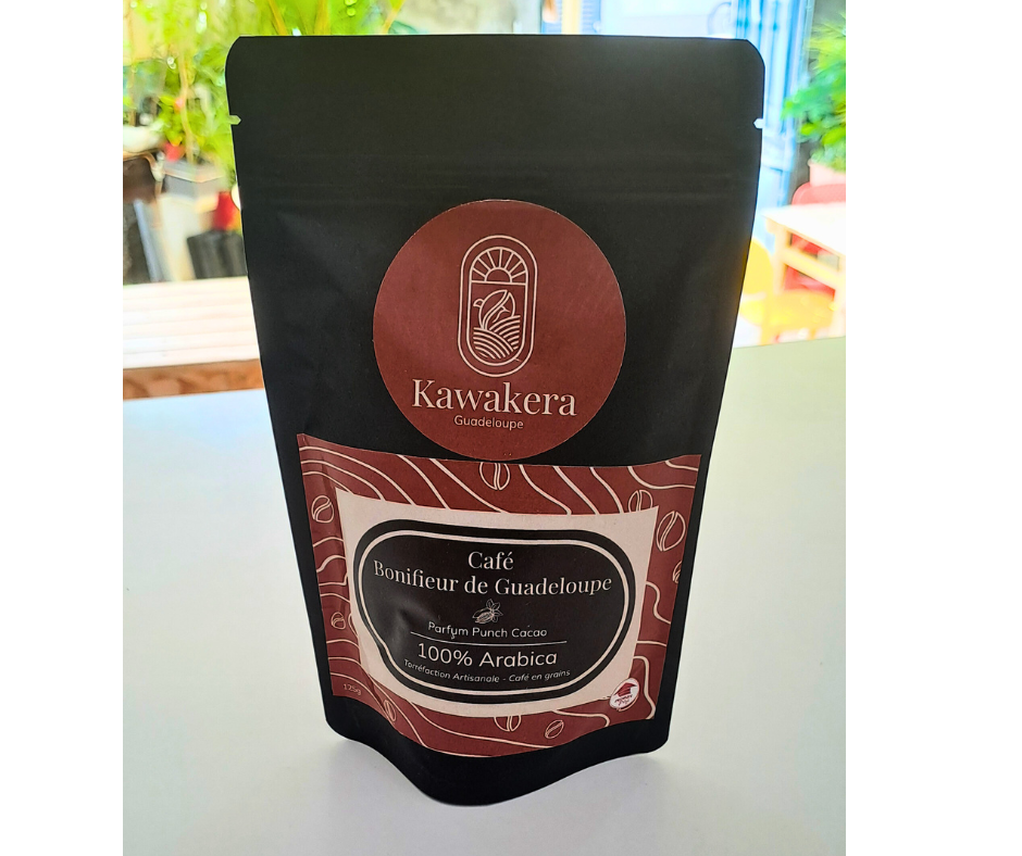 Café Bonifieur de Guadeloupe Sans arômes artificiels 100% Arabica - Torréfaction artisanale