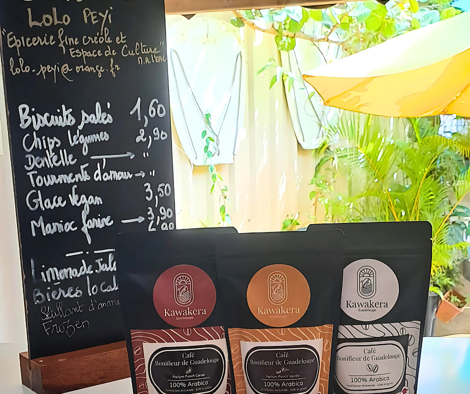 Café Bonifieur de Guadeloupe Sans arômes artificiels 100% Arabica - Torréfaction artisanale