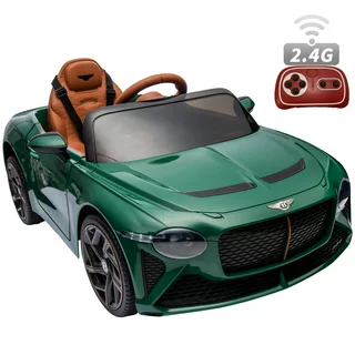 Bentley - Licensed - Ride on Car - Parental Control - Music - LED Lights 