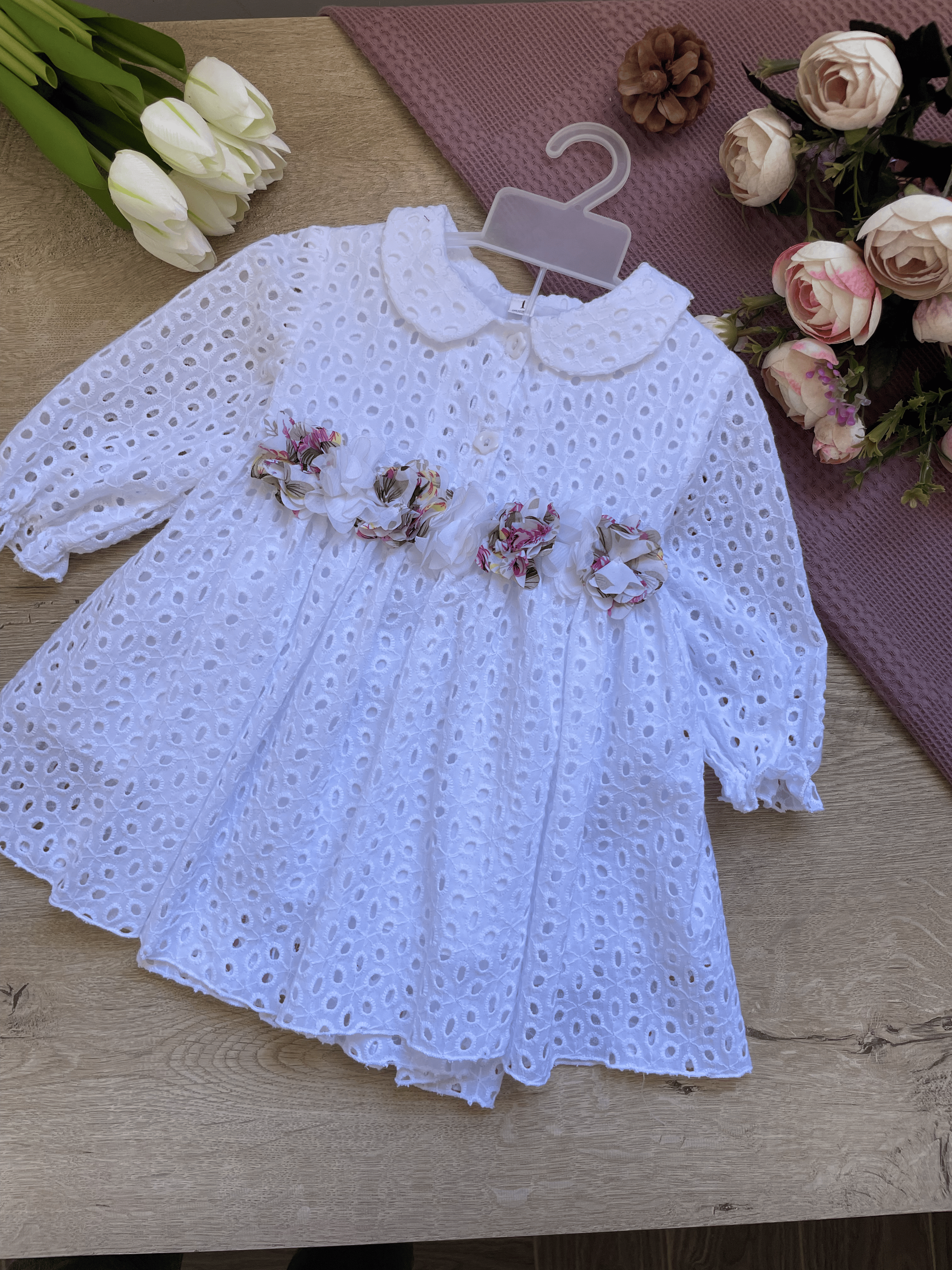 Robe broderie anglaise