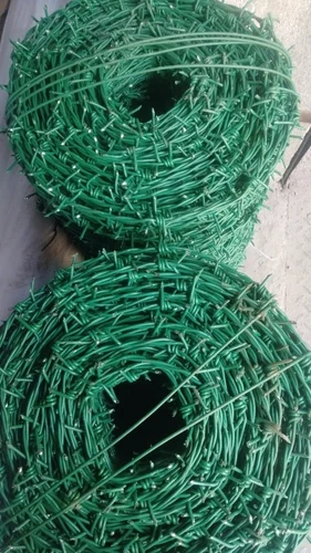 PVC Green White Grey Chainlink