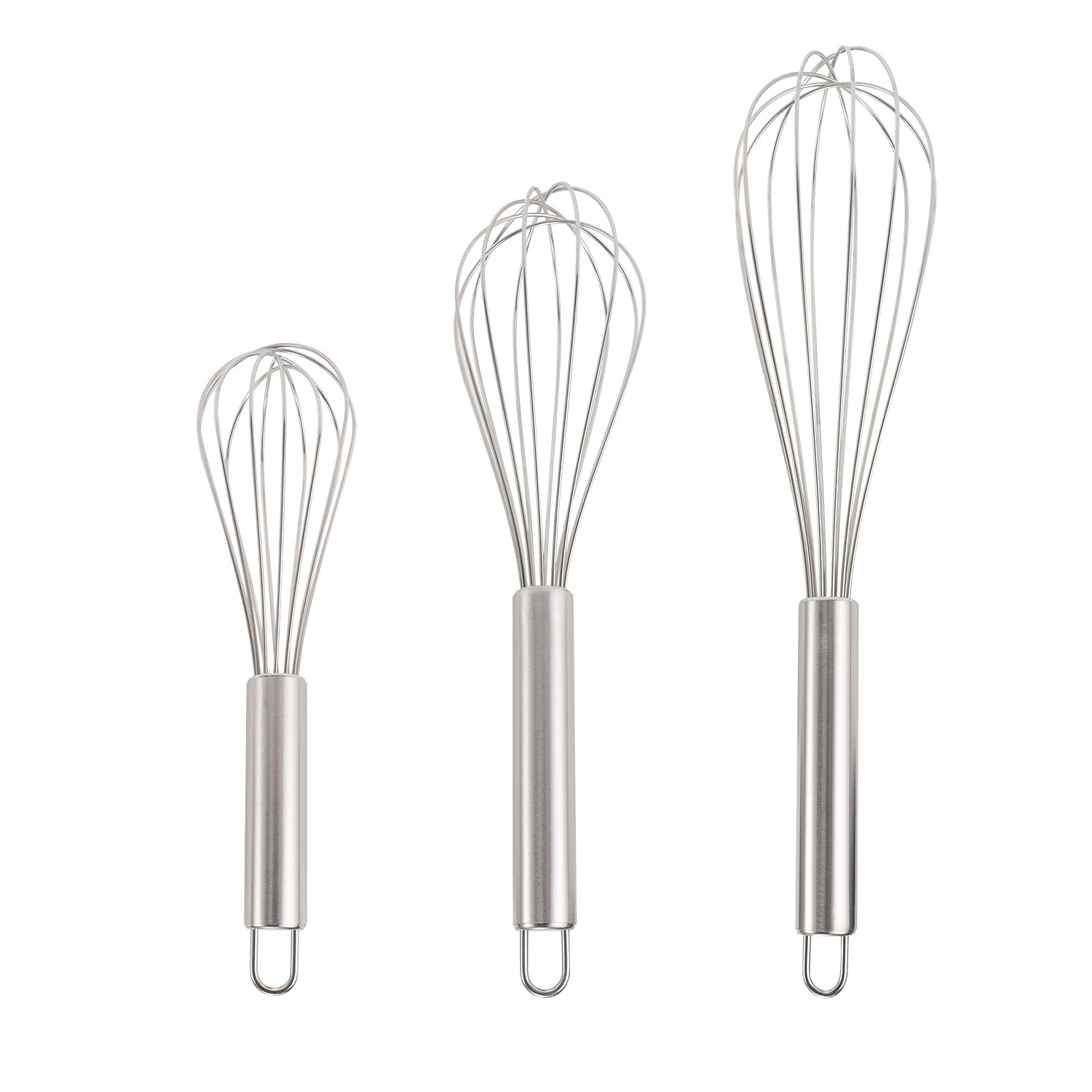 Wholesale Stainless Steel Egg Beater, Small Whisk with OEM Customization